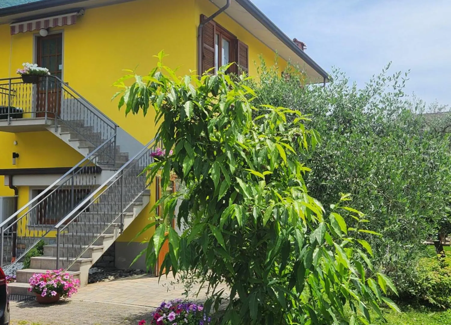 Apartment L'Ulivo Lake View Private Road 5 Kilometers From Varenna Lierna